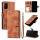 thumbnail image 3 of Funda Cartera para Samsung Galaxy S20 Plus Tapa con Ranuras, Soporte y Correa Marrón, 3 of 5