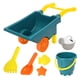 thumbnail image 3 of Juego de juguetes de playa, cubo, pala, excavación también, juguetes de hoyo l, juego para la playa al aire libre interior niñas y niños niños peque Carrito Cubo Verde, 3 of 5