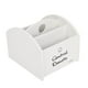 thumbnail image 2 of Organizador C.Remoto Madera Blanco 15.5x18x13.5cm, 2 of 2