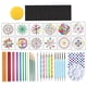 thumbnail image 1 of Mandala Rock Painting Kit Plantilla Mandala Arts Para Muebles De Vidrio Scrapbook, 1 of 5