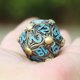 thumbnail image 5 of Dado de Juego DNDWoW Metal Pulpo D20 Bronce Azul 2.9 cm, 5 of 8