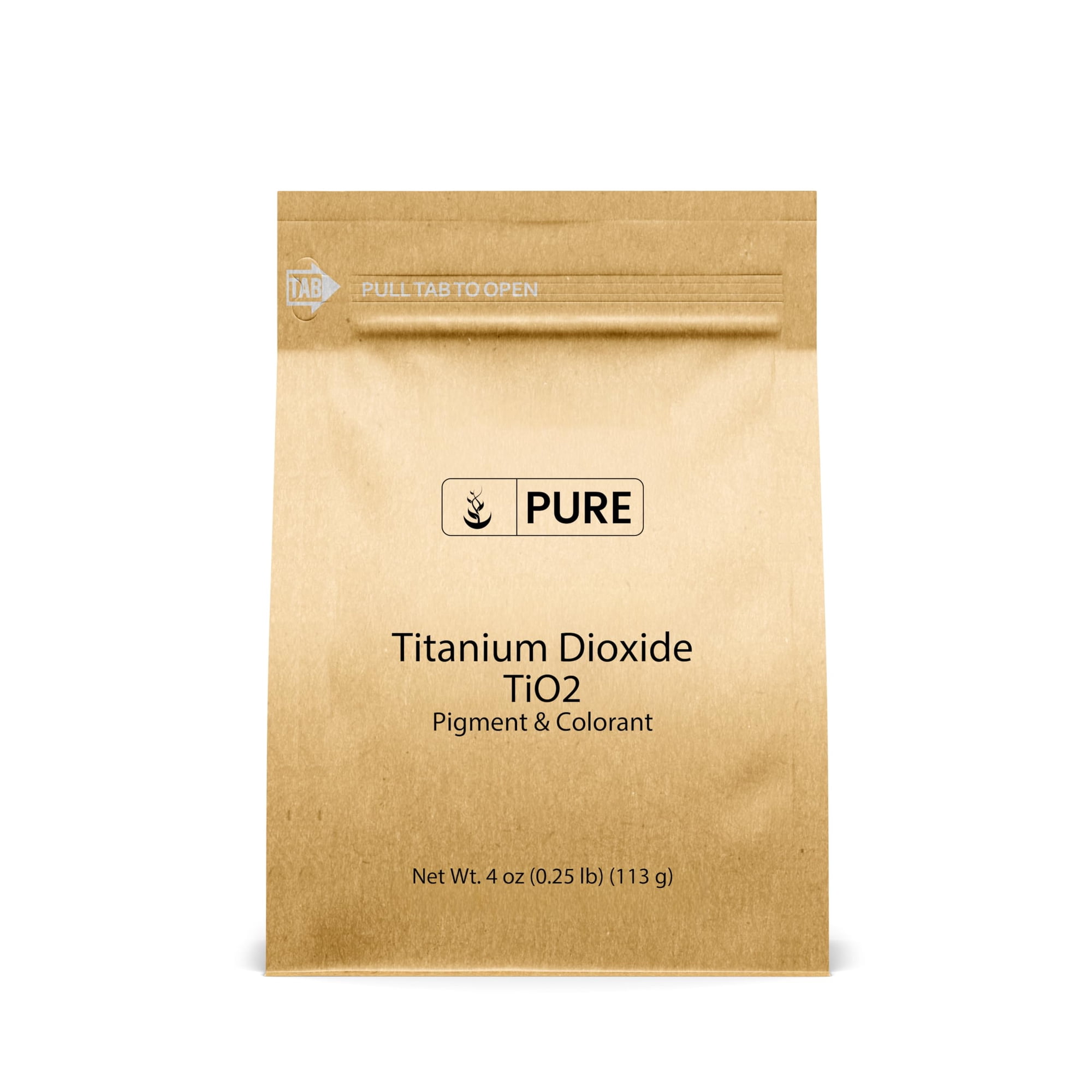 Pure Original Ingredients - Ingredientes Originales Puros De Dióxido De Titanio 120 Ml