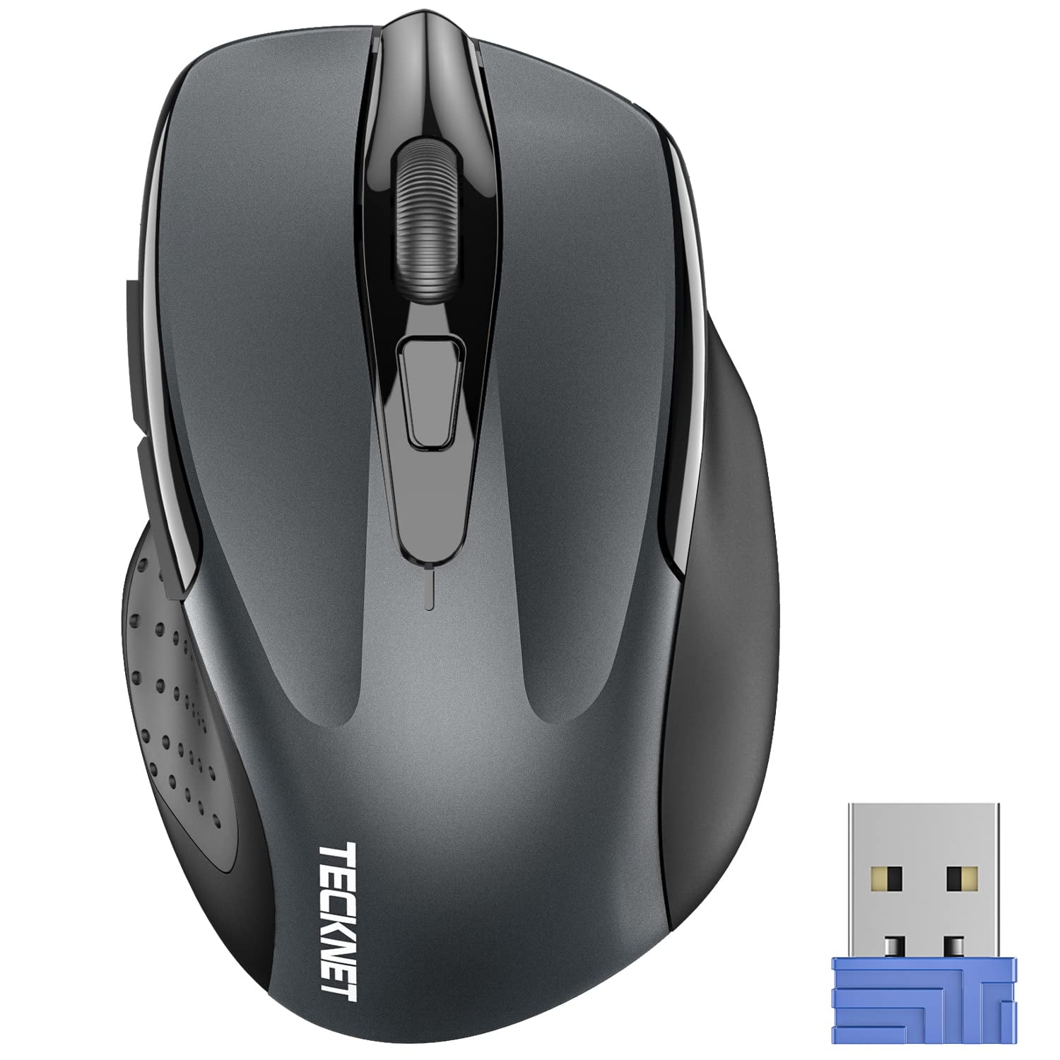 Ratón Inalámbrico Tecknet M003 2.4g 2600 Dpi Con Batería De 24 Meses