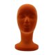 thumbnail image 5 of Soporte De Exhibición De Cabeza De Maniquí, Modelo Y Exhibición De Cabello Para Sombreros, Tocados De Salón, Color Naranja, 5 of 5