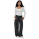 thumbnail image 1 of Jeans Mujer Straight Fit Cargo Negro Corona, 1 of 5