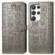 thumbnail image 1 of Funda Cartera FOXDOCK para Samsung Galaxy S23 Ultra , Flip PU con Relieve de Gatos y Perros, Tarjetero y Soporte, 1 of 6