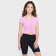 thumbnail image 2 of Polera Niña Teen MC Rib Full Morado Corona, 2 of 5