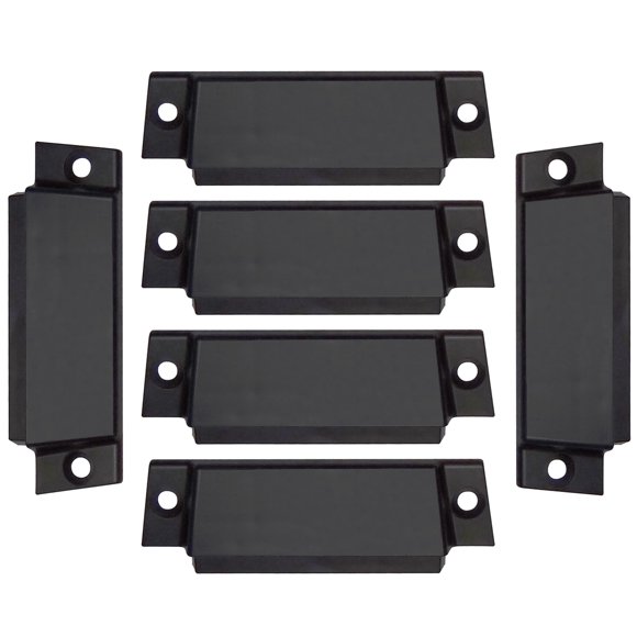 Tapón de extremo E-Track, paquete de 6 unidades, plástico resistente Snap-Loc