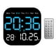 thumbnail image 2 of Reloj Despertador Digital Reloj De Mesa Configuración De Alarma Dual Para El Hogar Dormitorio Mesita De Noche Azul, 2 of 3