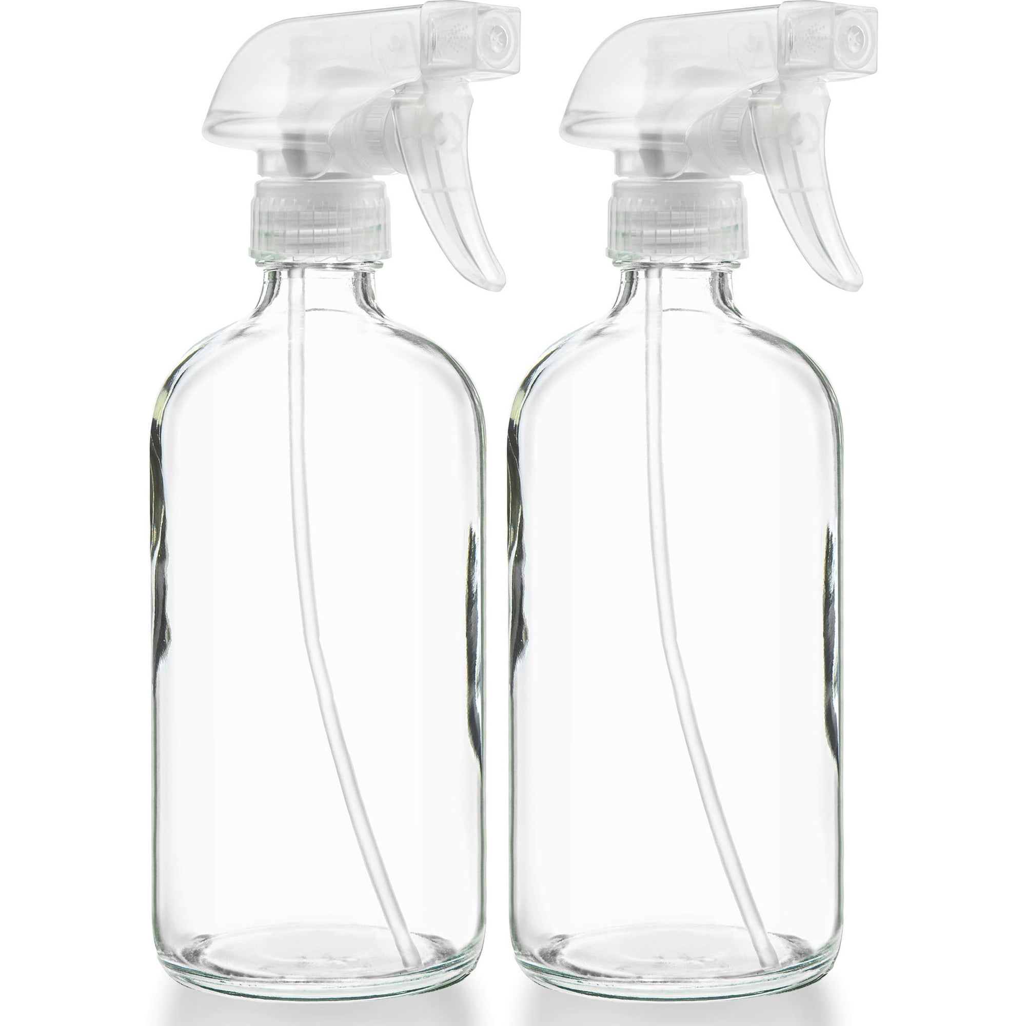 Botellas De Aerosol Sally's Organics® De Vidrio Transparente De 500 Ml, Paquete De 2
