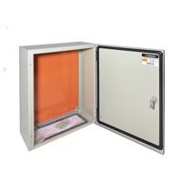 Lexo - Gabinete Tablero Metálico Eléctrico 500X400X200 1 Puerta Ip65