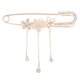 thumbnail image 1 of Broche De Flor De Cristal Con Diamantes De Imitación Para Mujer, Alfiler De Seguridad Grande Dorado, 1 of 1