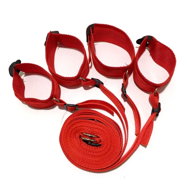 1pc BDSM Sex Bondage Set for Couples - Includes Handcuffs, Ankle Cuffs, and Restraints - Enhance Your Sexual Experience with Erotic Bondage Bed Games