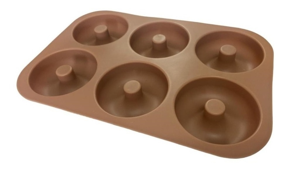 Genérico - Moldes Silicona Donas Moldes De Silicona Donuts Molde Dona
