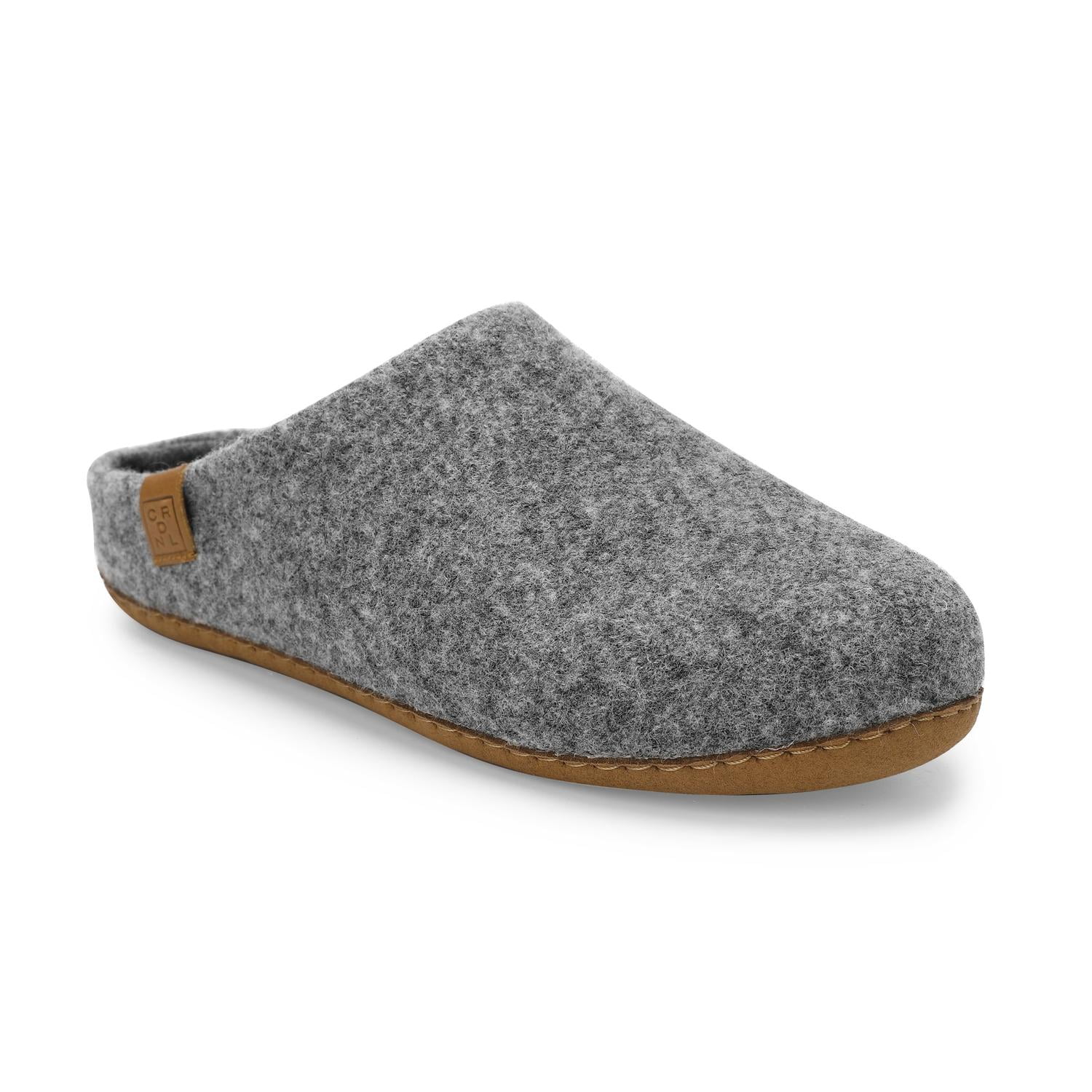 Pantuflas Hombre Textil Hovel-2-01 Cardinale Gris 45