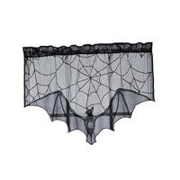 Bothyi - Cenefa De Ventana De Halloween Con Telaraña, Decoración De Halloween Para La Puerta Del Festival Del Restaurante