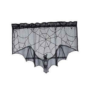 Bothyi - Cenefa De Ventana De Halloween Con Telaraña, Decoración De Halloween Para La Puerta Del Festival Del Restaurante