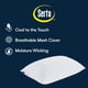 thumbnail image 4 of Juego de 2 almohadas Serta Won't Go Flat, tamaño king, color blanco, 4 of 9