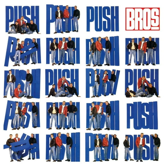 Bros - Push (translucent Blue Vinyl) | Vinilo