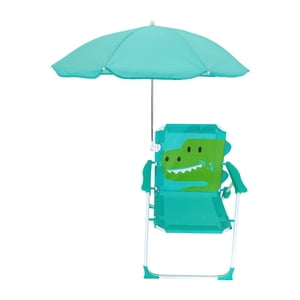 Ioensy - Sillas De Playa Para Niños Con Sombrilla, Silla De Camping Para Parque, Tienda De Campaña Para Pesca, Patio Trasero, Color Verde