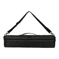 Magideal - Bolsa De Transporte Para Flauta De Viaje, Bolsa De Hombro Con Forro De Felpa, Resistente Al Desgaste, Bolsa De Protección De Tela Oxford 420D, Correa 17 Hoyos