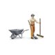 thumbnail image 3 of Conjunto de figura de juguete Bruder Trabajador Municipal 11 cm, 3 of 4