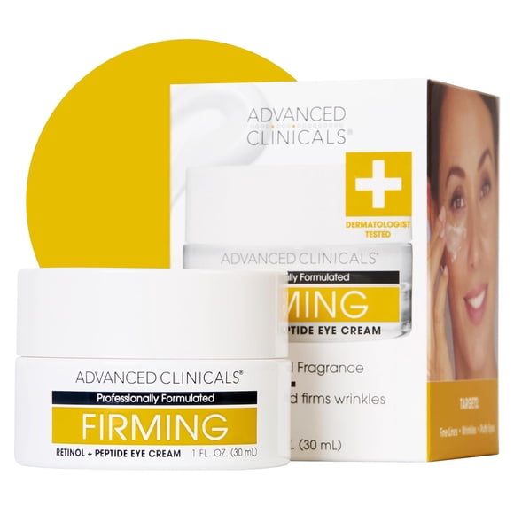 Crema Ojos Advanced Clinicals Retinol Peptides 30ml Reafirmante