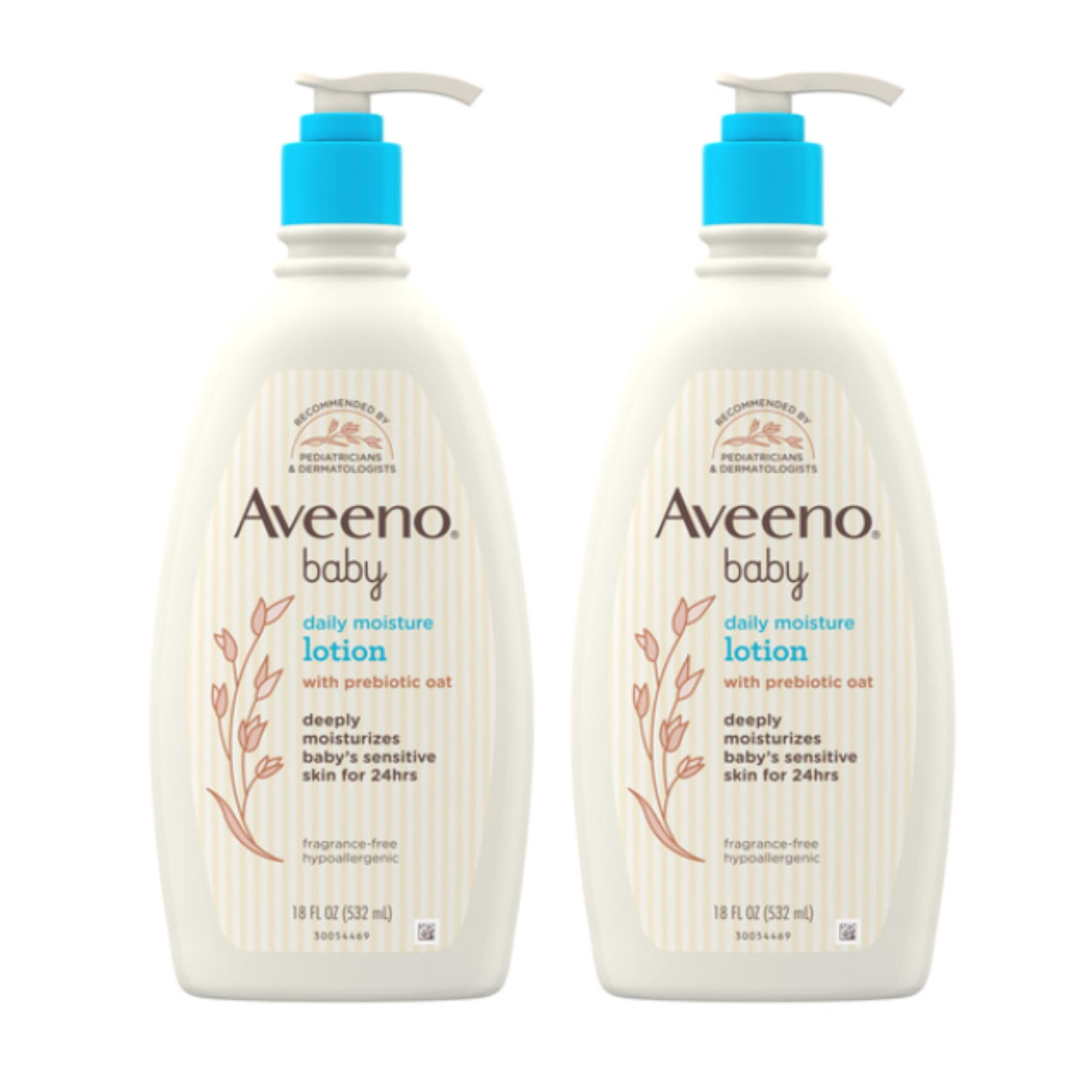 Loción Corporal Aveeno Baby Daily Moisture Para Piel Sensible 530 Ml