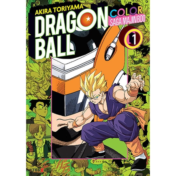 Manga Dragon Ball Color Saga Majin Boo 01 verde