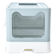 thumbnail image 1 of Arenero Caja De Arena Para Gatos Baño Arenero Gato Cerrado Azul Menta, 1 of 3