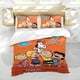 thumbnail image 5 of PEANUTS Conjunto de sábanas temático, trío de piezas, cómodo y amigable con la piel, diseño único, regalo de decoración para el hogar para familiares, amigos y fans,135X200cm, 5 of 6