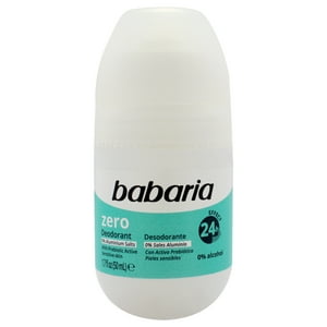 Babaria - Desodorante Y Antitranspirante Efecto Zero H De Para Mujer - Desodorante Roll-On