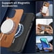 thumbnail image 3 of Magnetic Slim Case for Xiaomi Redmi Note 13 4G with Camera Guard & Anti-Scratch Back Brown, 3 of 6