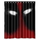 thumbnail image 1 of Cortina de ducha de Deadpool Games, juego de cortina de baño con ganchos, tamaño 60 x 72 pulgadas, 1 of 3