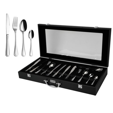 Santa Mariana - Estuche Cuchilleria 12 Personas - 110 Piezas Penelope