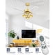 thumbnail image 2 of Ventilador De Techo 52 Pulgadas Oro Mate Con Control, 2 of 3
