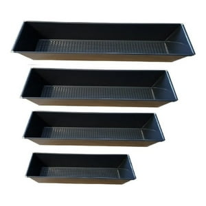 Genérico - Pack X4 Molde Pan Molde Para Pan De Molde Pan 20,25,30,35Cm