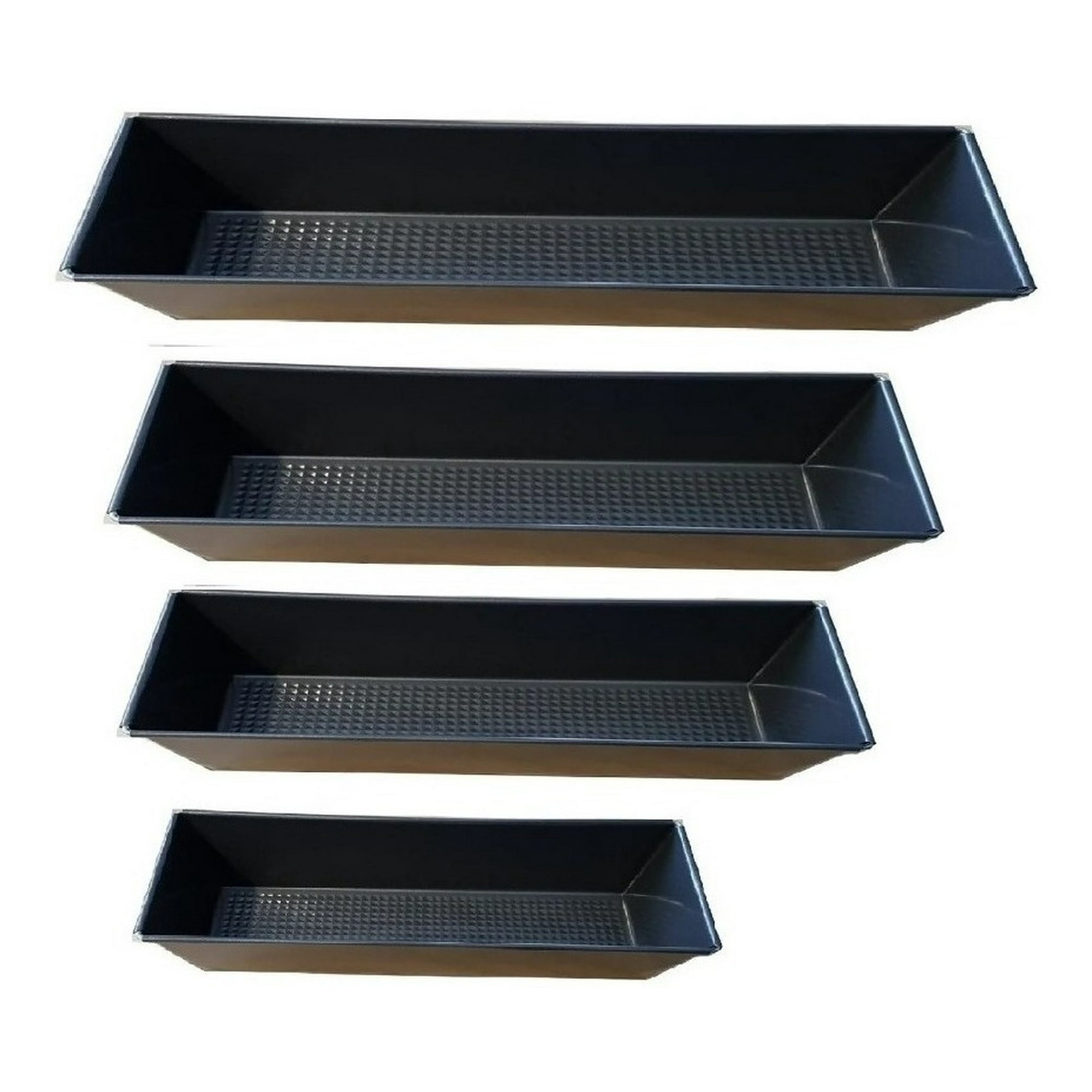Genérico - Pack X4 Molde Pan Molde Para Pan De Molde Pan 20,25,30,35cm