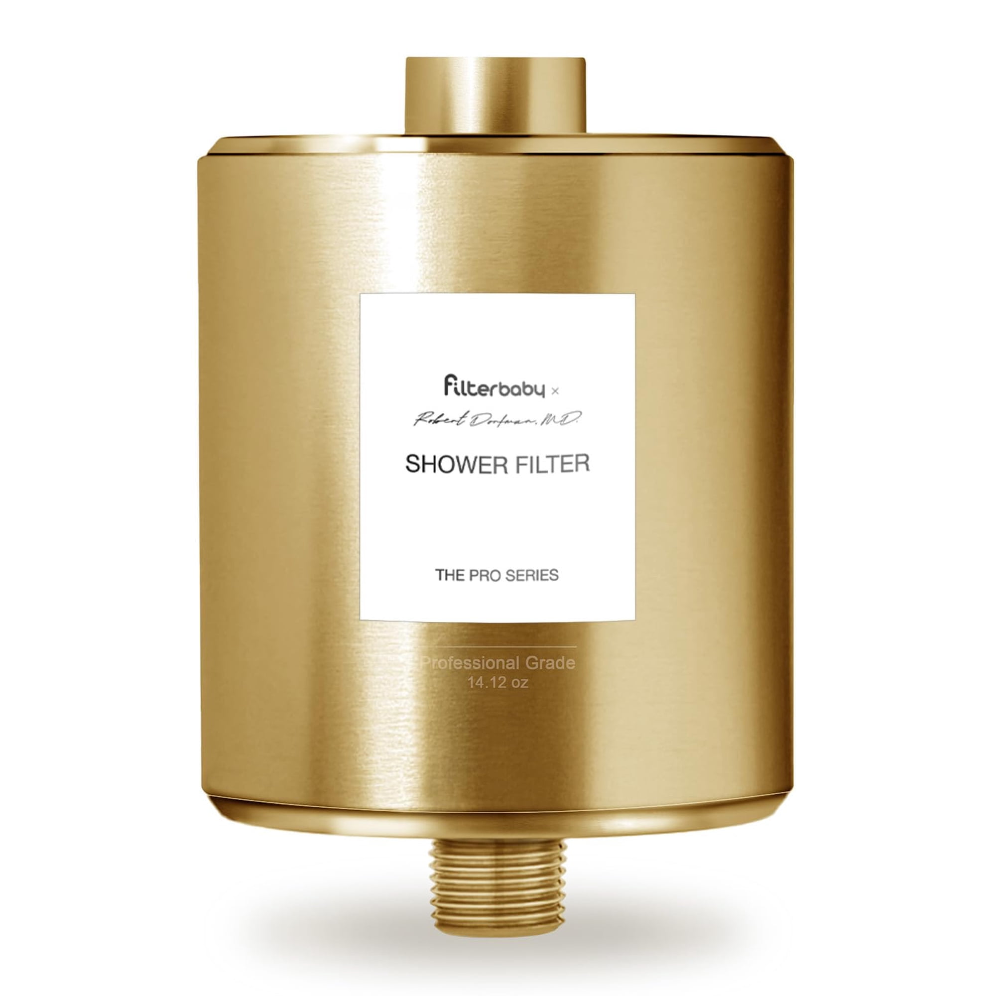 Filtro De Ducha Filterbaby Titanium Pro Iapmo Nsf 177 Gold