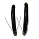 thumbnail image 1 of Guardabarros Para Bicicleta Plegable De 20" De Repuesto, Ligeros, Resistentes, Negros, Delanteros Y Traseros, Estilo A, 1 of 5