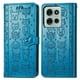 thumbnail image 1 of Funda Cartera FOXDOCK para Motorola Moto G75 , Flip PU con Relieve de Gatos y Perros, Tarjetero y Soporte, 1 of 6