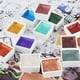 thumbnail image 2 of Juego de pintura de acuarela - 12 colores de purpurina metálica Suministros de arte para artistas Juego de pintura de acuarela para niños y adultos, 2 of 7