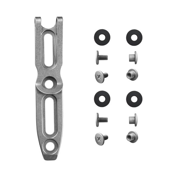 Clip para cuchillo TONIFE 89 mm Acero inoxidable con acabado stonewash