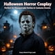 thumbnail image 2 of Máscara de Michael Myers para Halloween, cosplay y fiestas de disfraces de terror, 2 of 3