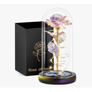 Riqui - Rosa Eterna Tornasol Blanco