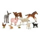 thumbnail image 1 of Farm Animal Toys Schleich Farm World, juego de 10 piezas para niños a partir de 3 años, 1 of 2