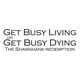 thumbnail image 1 of Decomural The Shawshank Redemption Get Busy Living WS-43988, 1 of 2