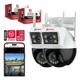 thumbnail image 1 of Camara De Seguridad Domo Zeker 4mp 2.4ghz Wifi Impermeable Ip66 Exterior X2 App Zeker Blanco, 1 of 3