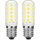 thumbnail image 1 of Bombilla LED E14 de 3 W, blanco frío 6000 K, equivalente a halógenos de 28 W y 33 W, ahorro de energía, rosca Edison pequeña E14 para congelador, campana extractora, máquina de coser, CA 220-240 V, pa, 1 of 5