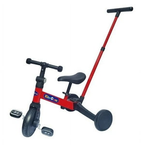 Kidscool - Triciclo Con Manilla Rojo